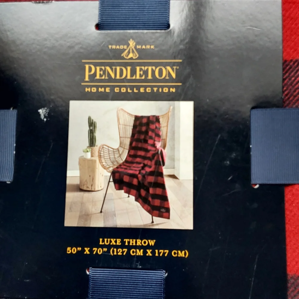 Pendleton Home Collection Rob Roy Luxe Throw Blanket